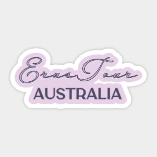 Eras Tour Australia Sticker